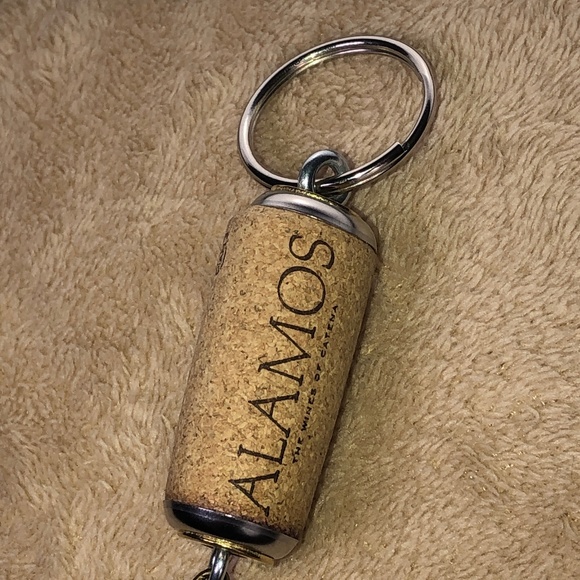 Hand Crafted Up-Cycled Wine Cork BFF Charm & Beaded KEYCHAIN/Purse Jewelry - Picture 7 of 12